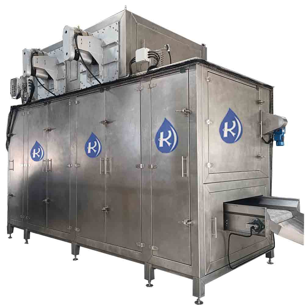 Continous Belt Dryer for Extruded Snacks