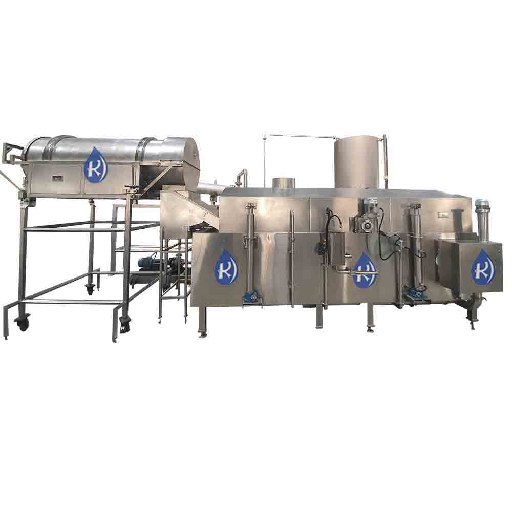 Pellet Frying Line With Pre-Fryer