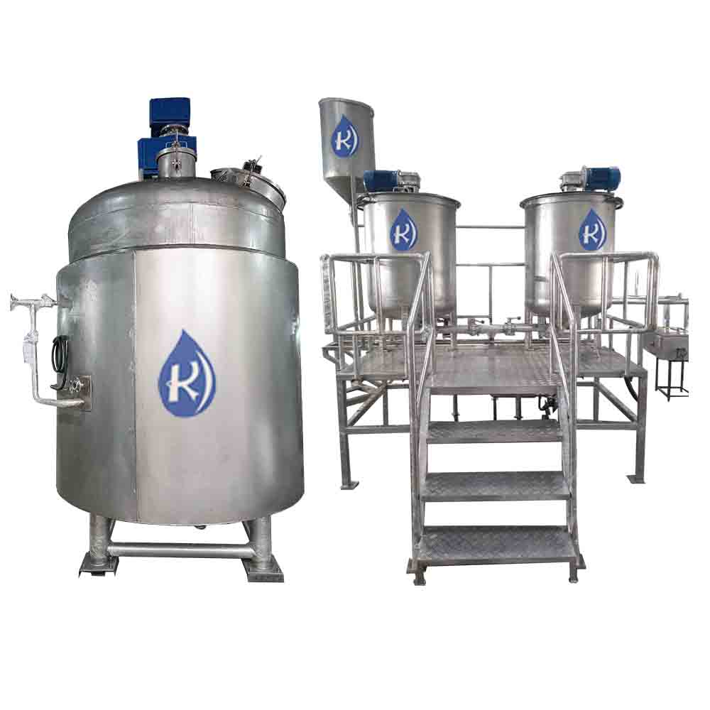 Besan Slurry Prepration & cooking System