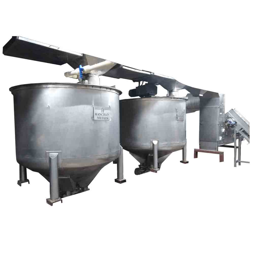 Dal Washing, Soaking De-watering System